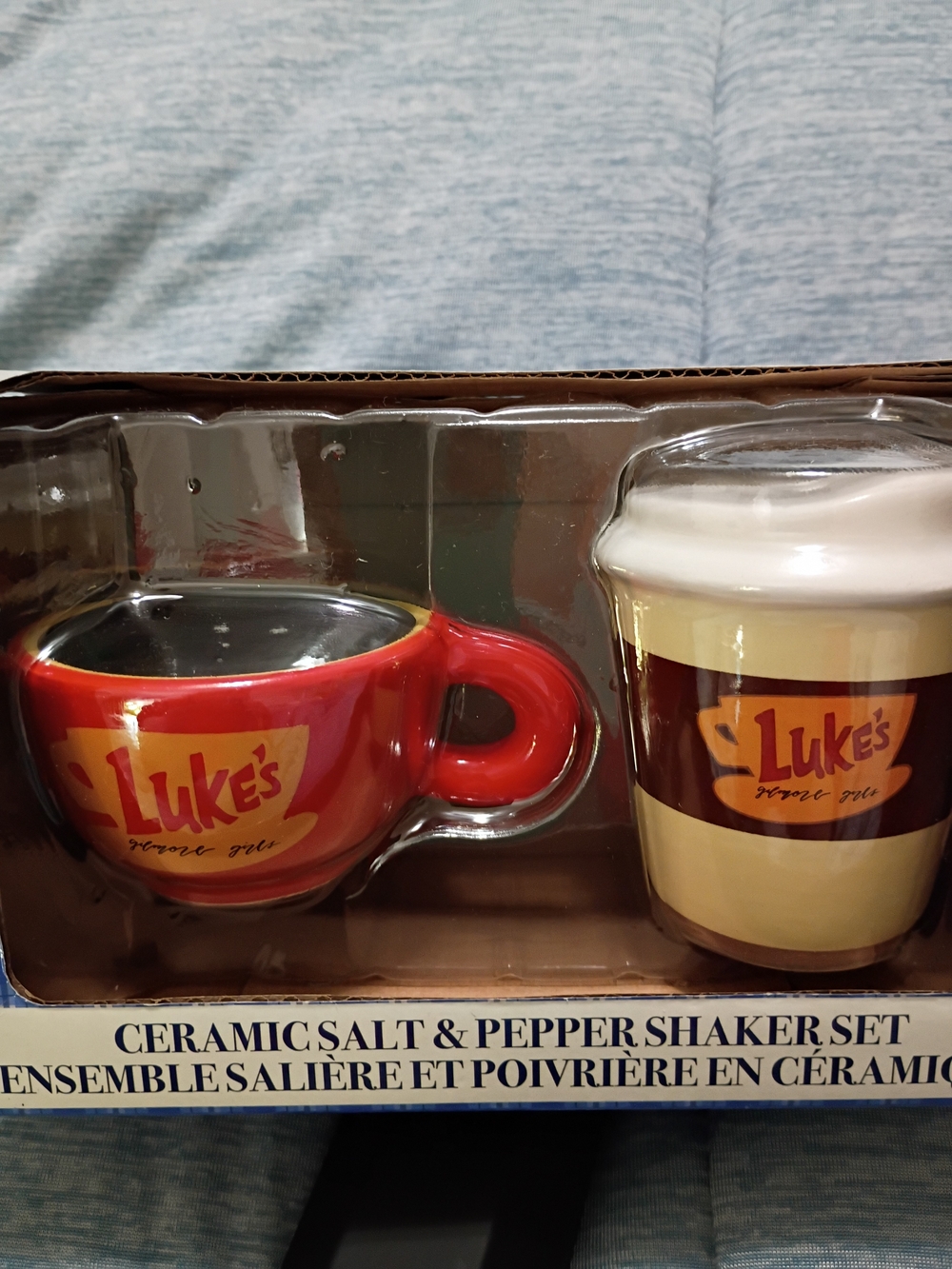 Gilmore Girls Ceramic Coffee Cup Salt & Pepper Shaker Set